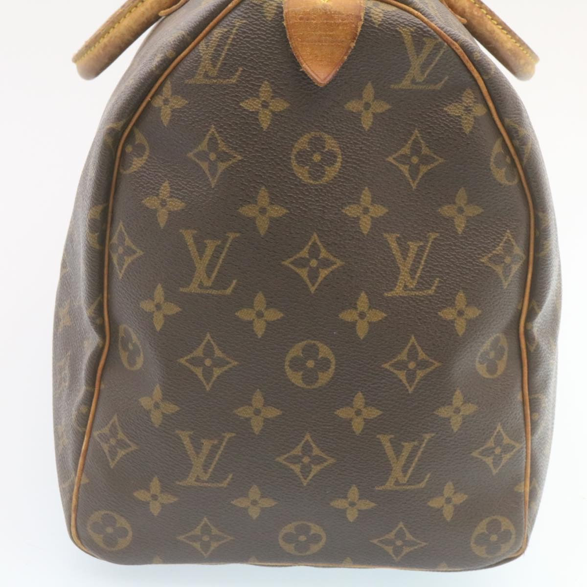 LOUIS VUITTON Monogram Speedy 40 Hand Bag M41522 LV Auth ki1422