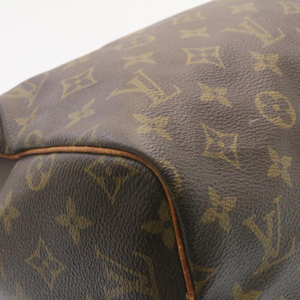 LOUIS VUITTON Monogram Speedy 30 Hand Bag M41526 LV Auth ki1469