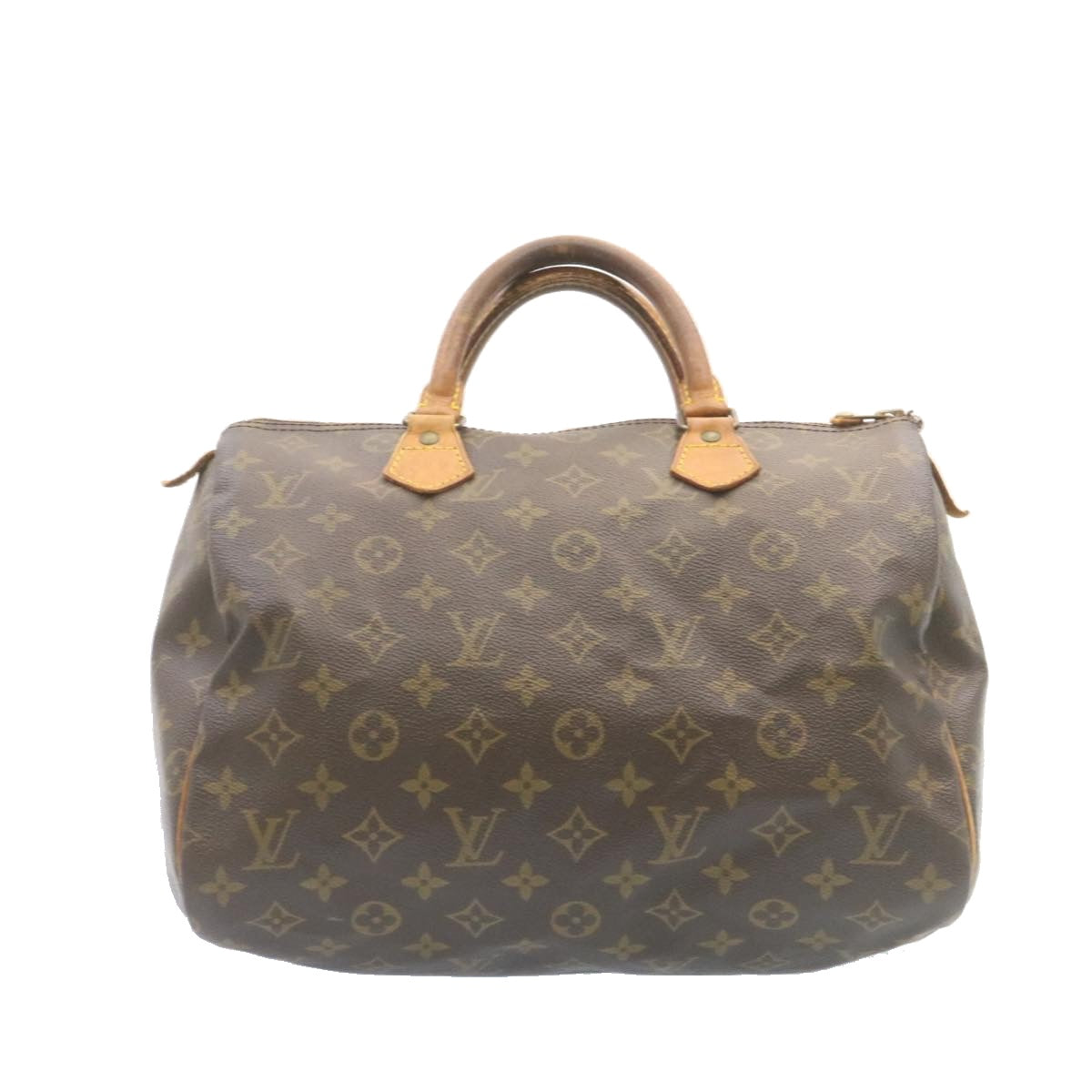 LOUIS VUITTON Monogram Speedy 30 Hand Bag M41526 LV Auth ki1469