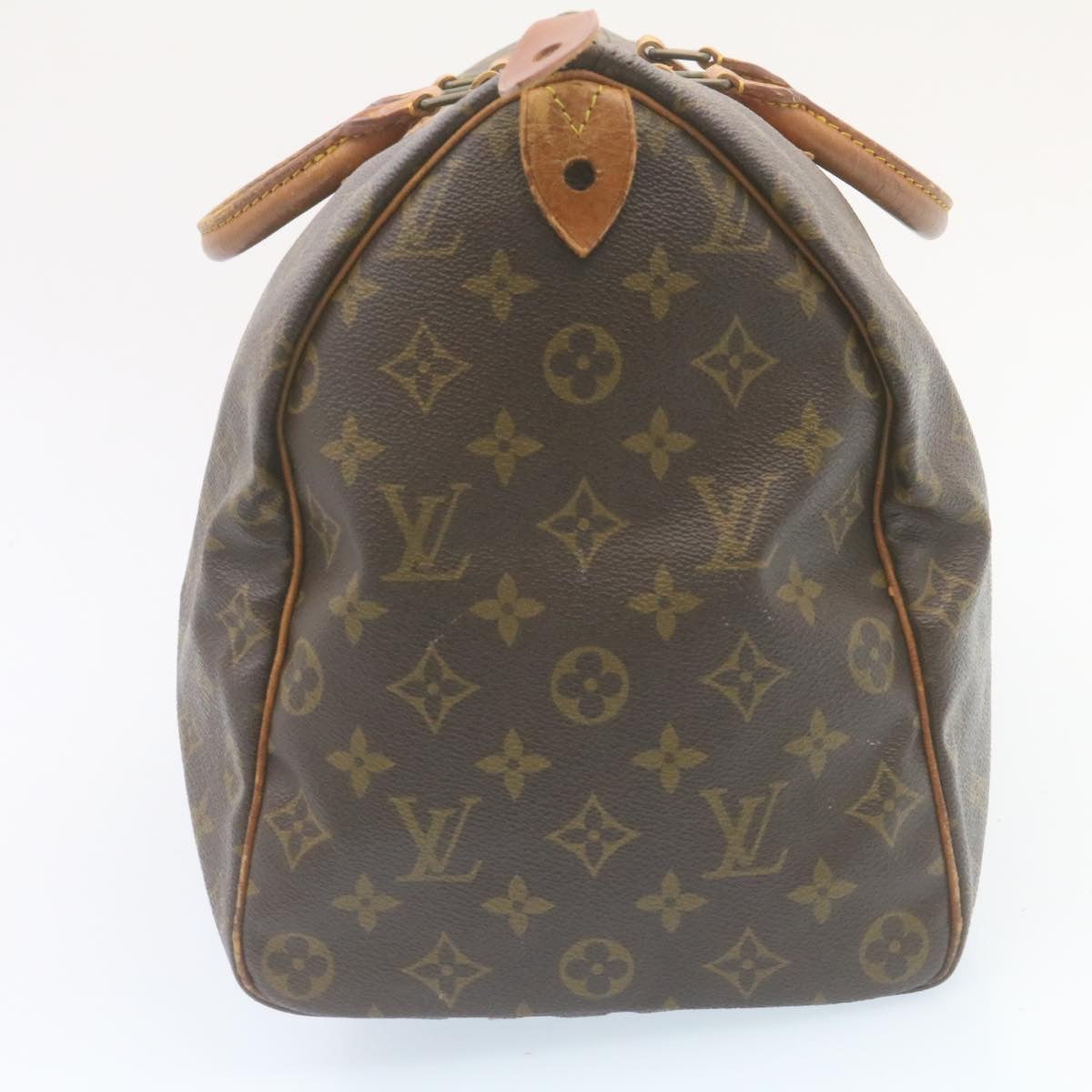 LOUIS VUITTON Monogram Speedy 40 Hand Bag M41522 LV Auth ki1518