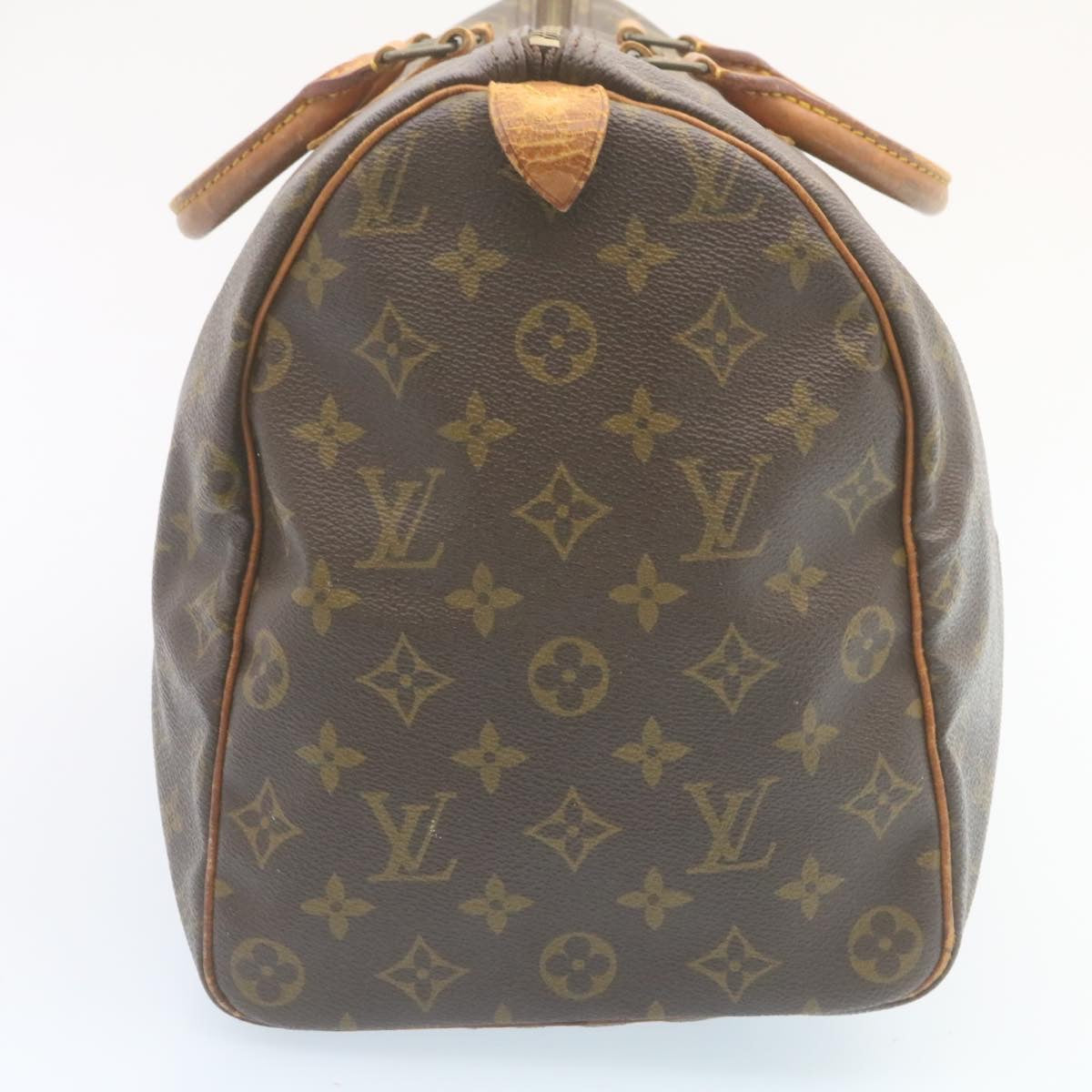 LOUIS VUITTON Monogram Speedy 40 Hand Bag M41522 LV Auth ki1518