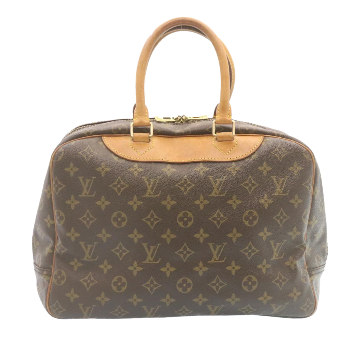 LOUIS VUITTON Monogram Deauville Hand Bag M47270 LV Auth ki1531 - 0