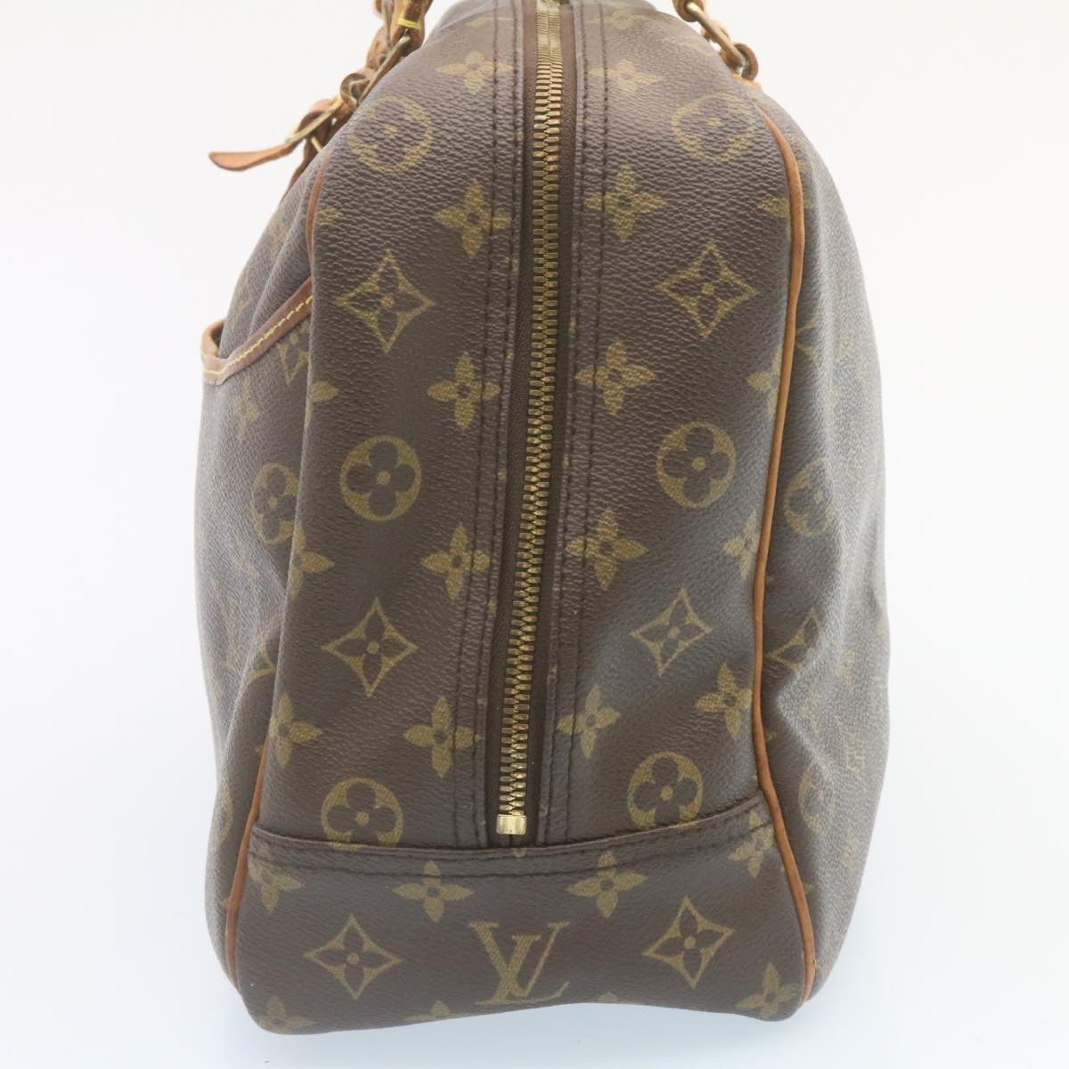 LOUIS VUITTON Monogram Deauville Hand Bag M47270 LV Auth ki1531