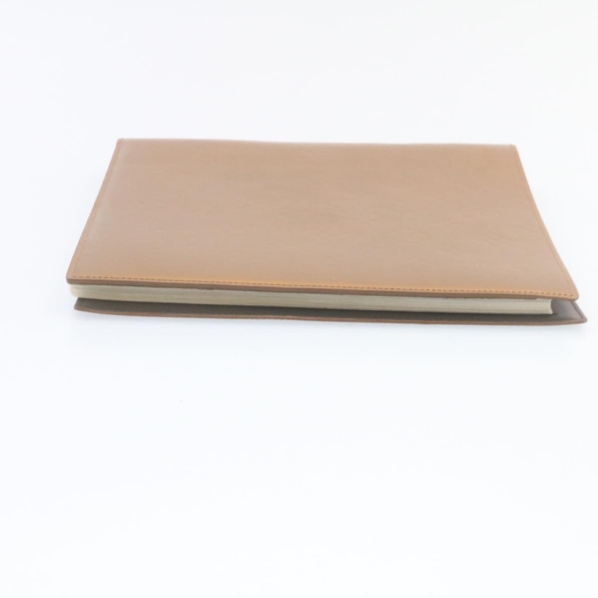 LOUIS VUITTON Monogram Vernis Vendredi Notebook Cover Bronze LV Auth ki1573