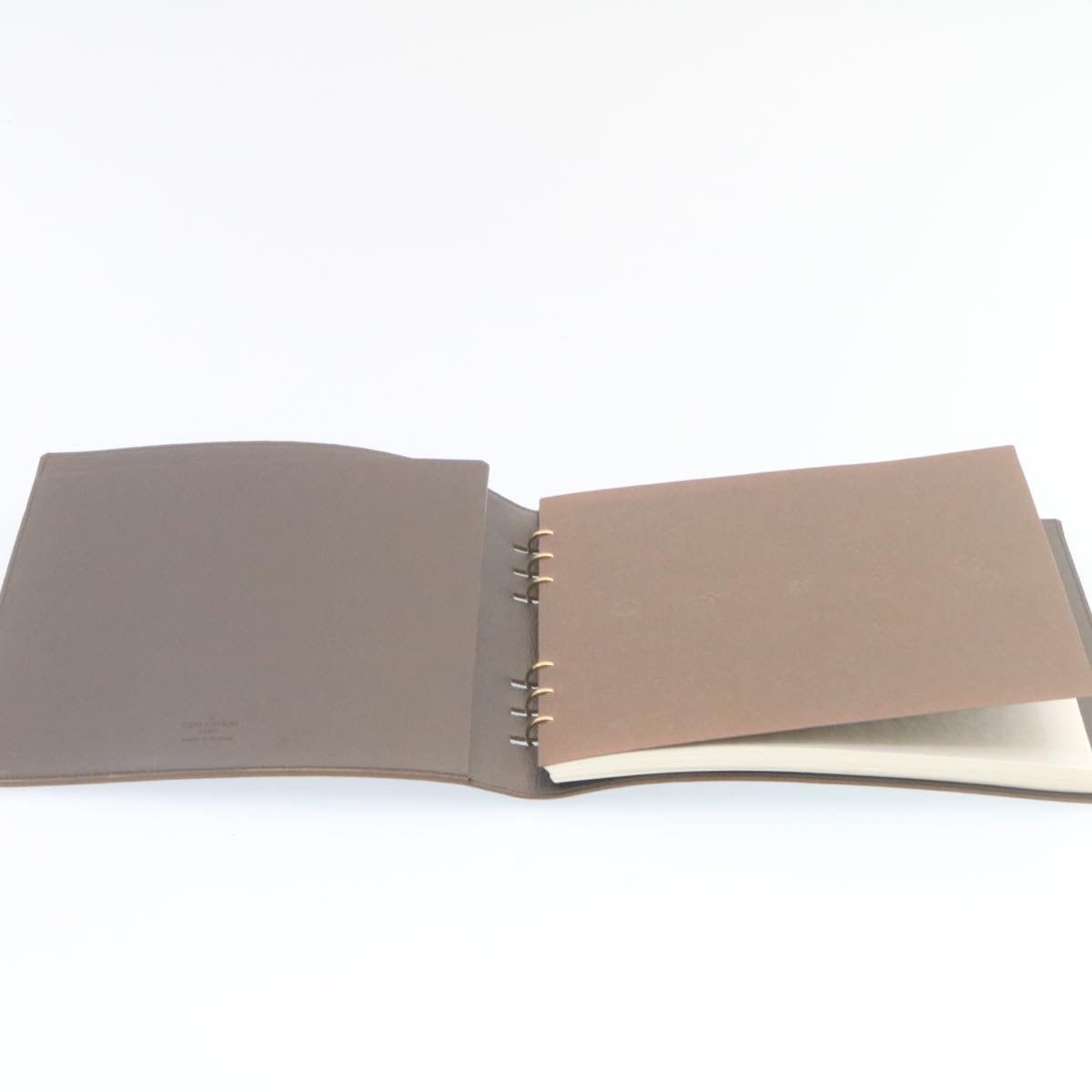 LOUIS VUITTON Monogram Vernis Vendredi Notebook Cover Bronze LV Auth ki1573