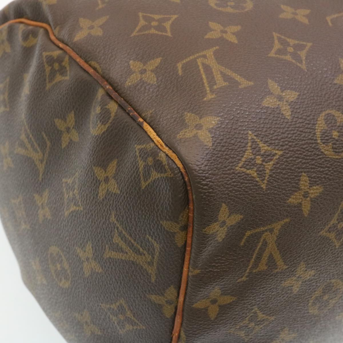 LOUIS VUITTON Monogram Speedy 30 Hand Bag M41526 LV Auth ki1648