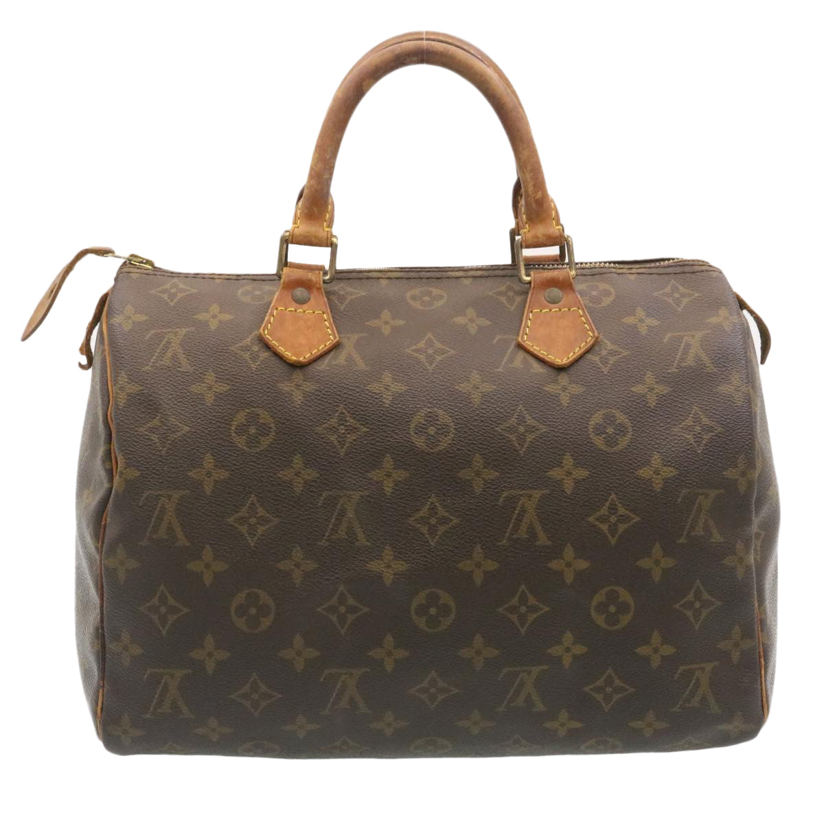 LOUIS VUITTON Monogram Speedy 30 Hand Bag M41526 LV Auth ki1648 - 0