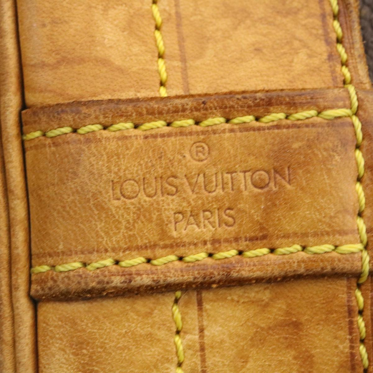 LOUIS VUITTON Monogram Noe Shoulder Bag M42224 LV Auth ki1656