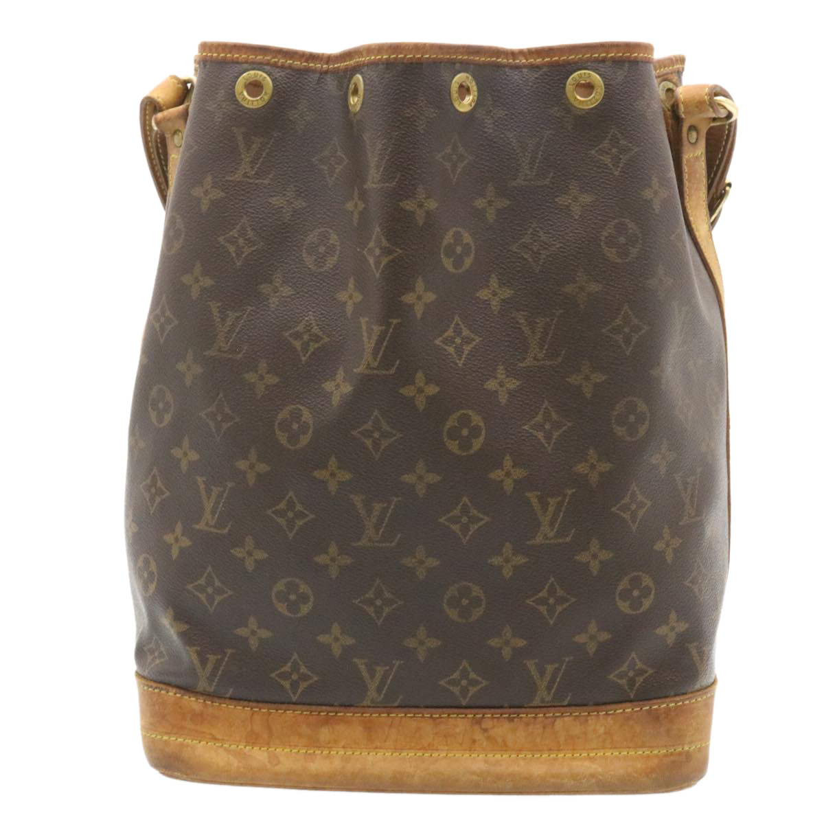 LOUIS VUITTON Monogram Noe Shoulder Bag M42224 LV Auth ki1656