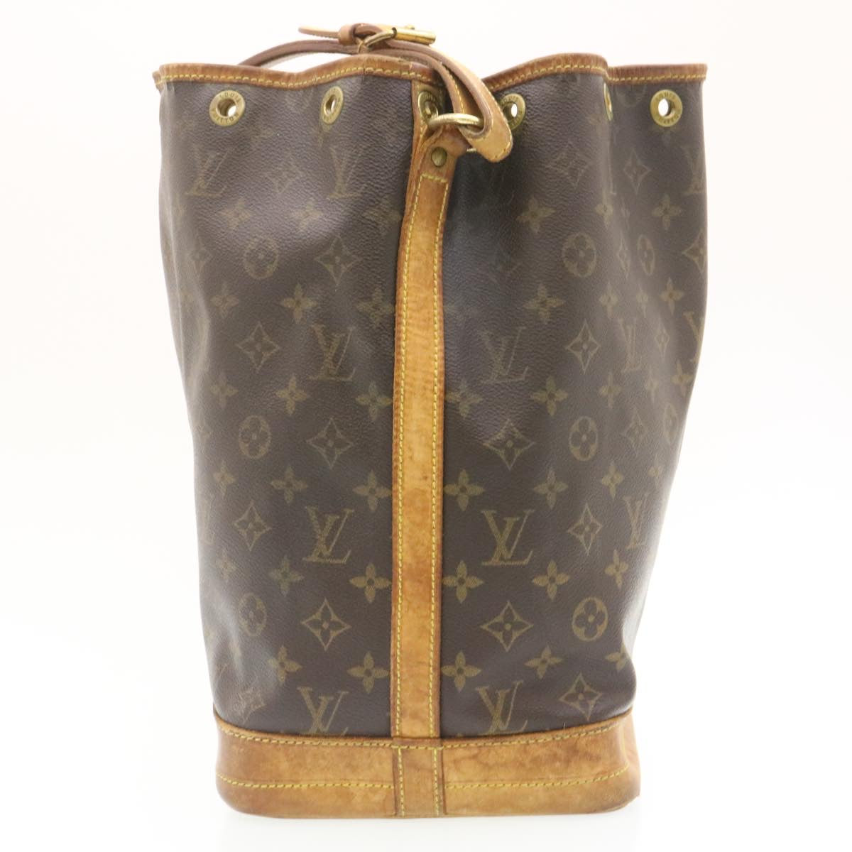 LOUIS VUITTON Monogram Noe Shoulder Bag M42224 LV Auth ki1656