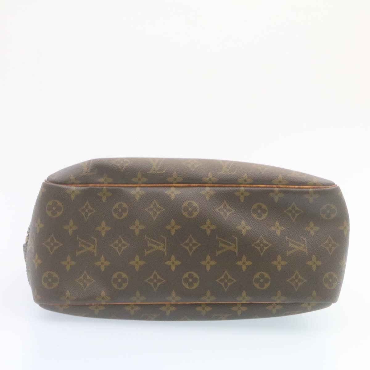 LOUIS VUITTON Monogram Deauville Hand Bag M47270 LV Auth ki1673