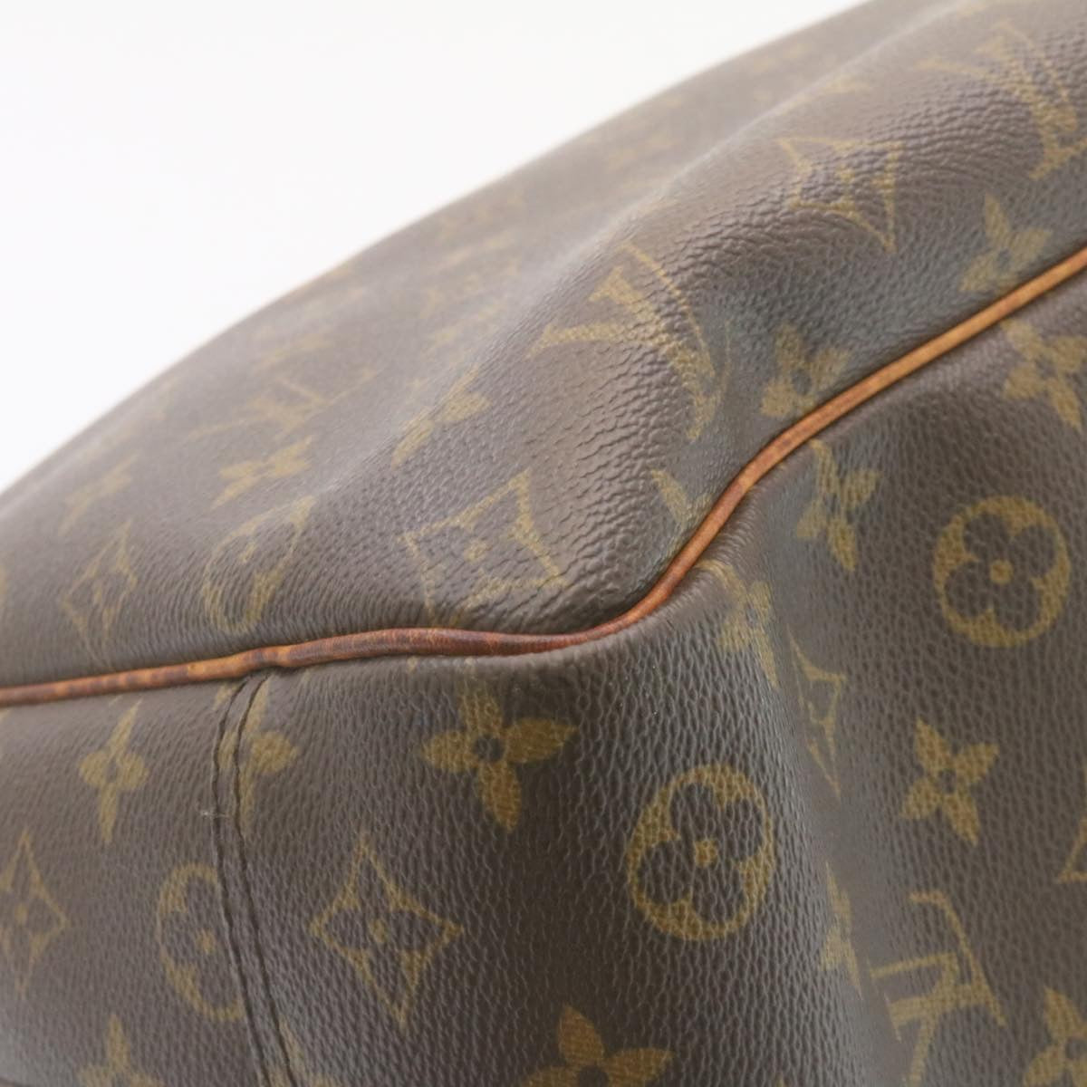 LOUIS VUITTON Monogram Deauville Hand Bag M47270 LV Auth ki1673