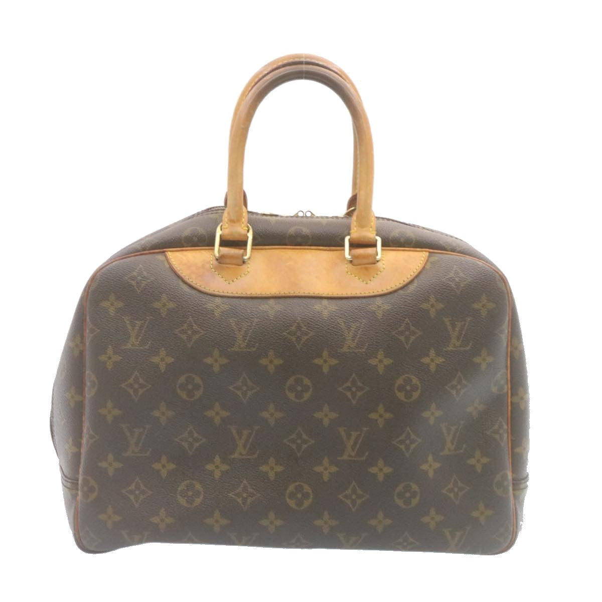 LOUIS VUITTON Monogram Deauville Hand Bag M47270 LV Auth ki1673 - 0