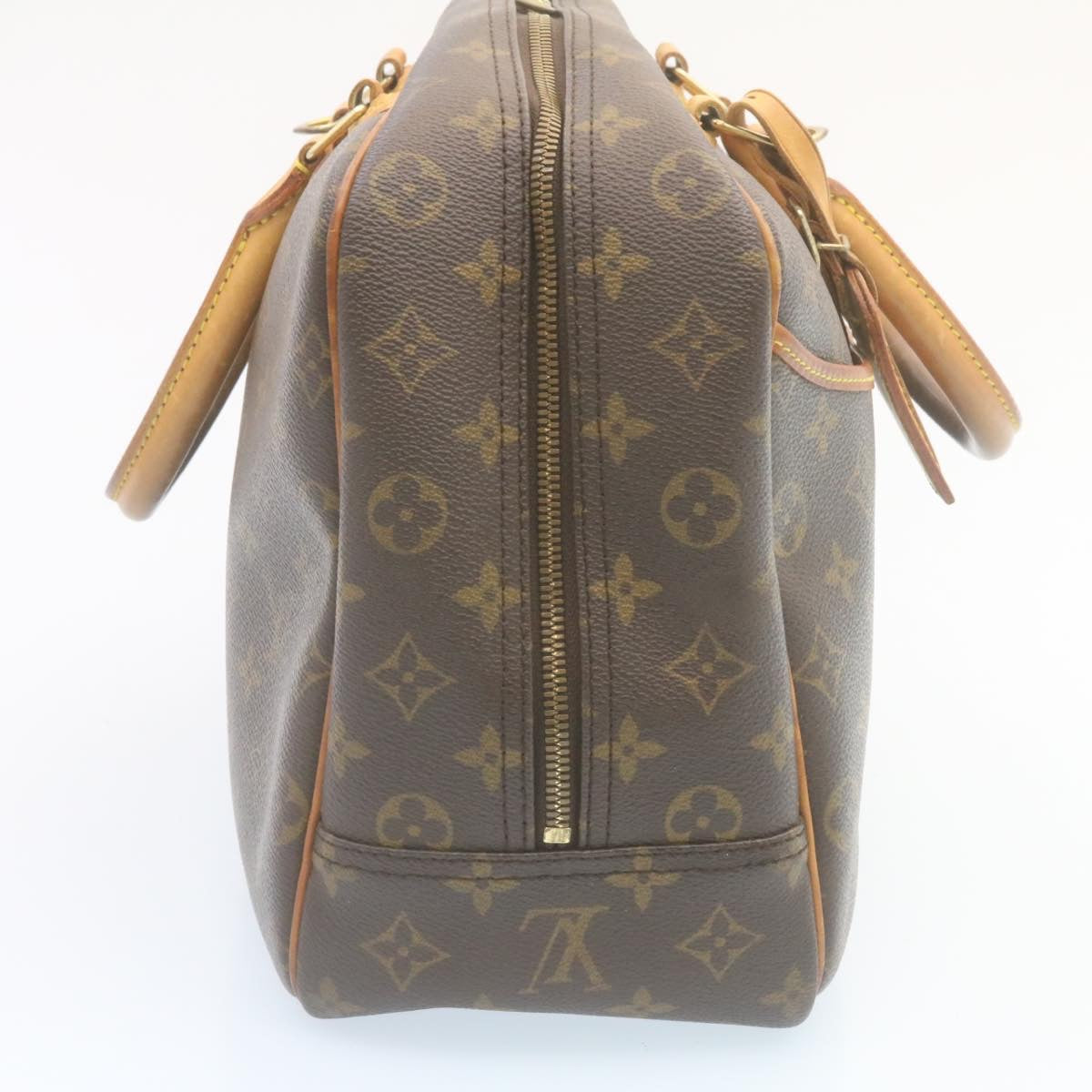 LOUIS VUITTON Monogram Deauville Hand Bag M47270 LV Auth ki1673