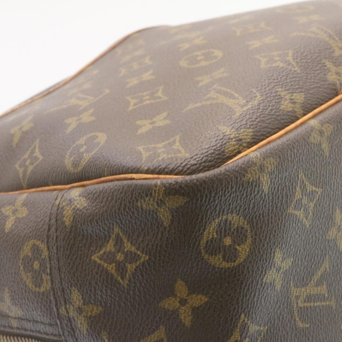 LOUIS VUITTON Monogram Deauville Hand Bag M47270 LV Auth ki1690