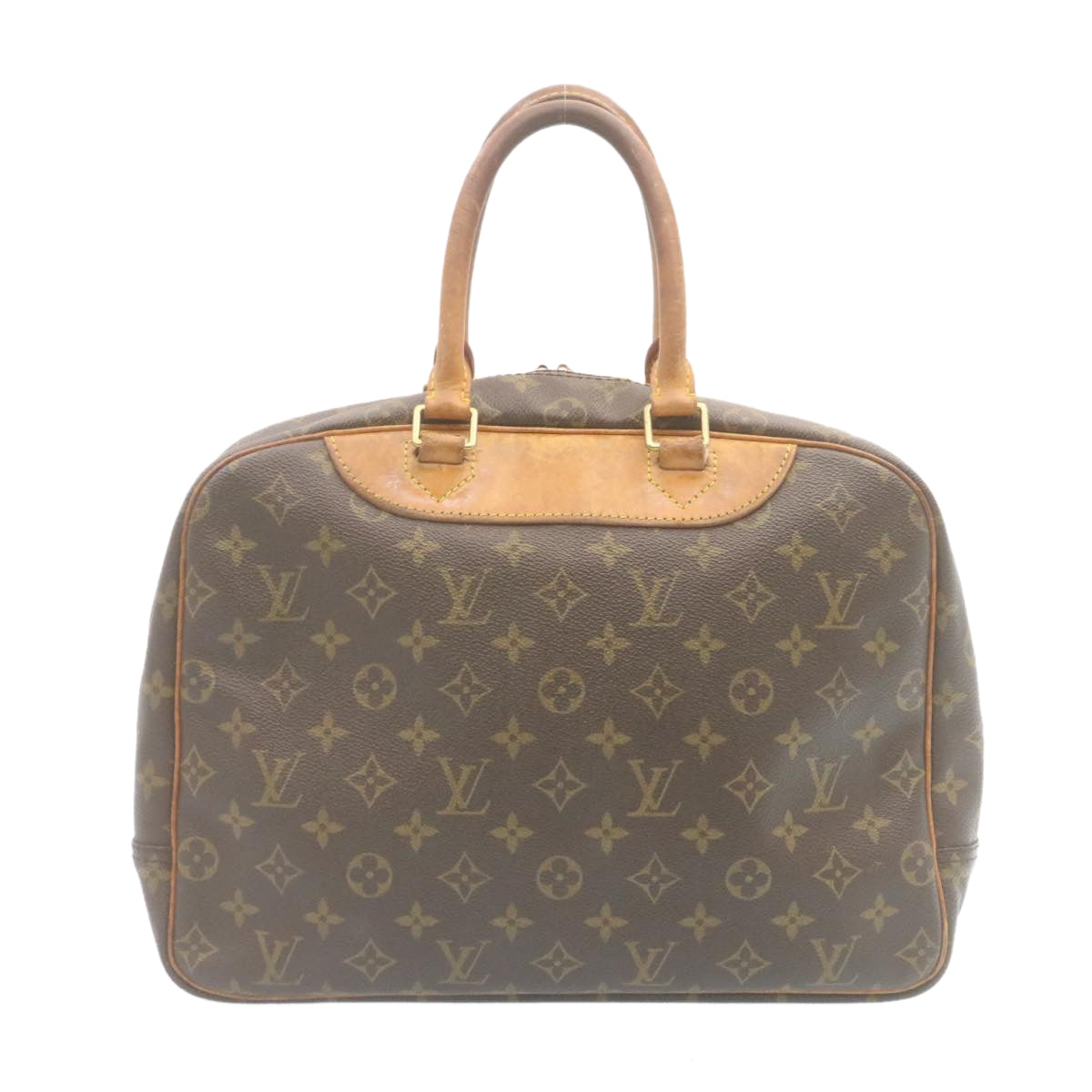 LOUIS VUITTON Monogram Deauville Hand Bag M47270 LV Auth ki1690 - 0