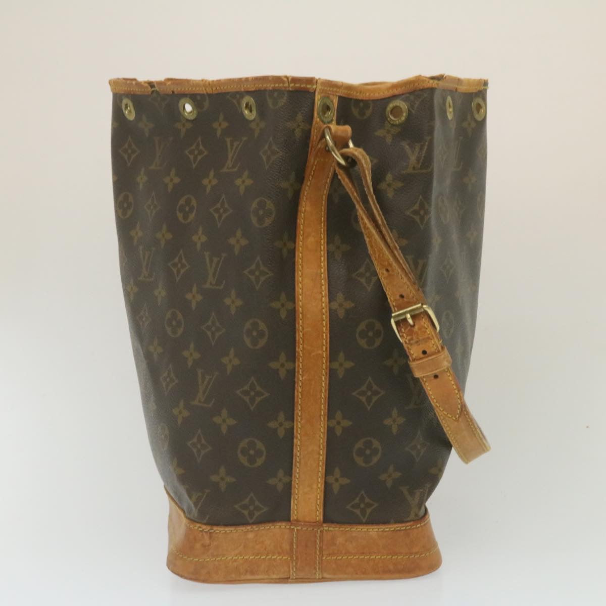 LOUIS VUITTON Monogram Noe Shoulder Bag M42224 LV Auth ki1748