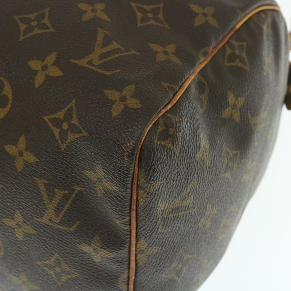 LOUIS VUITTON Monogram Speedy 30 Hand Bag M41526 LV Auth ki1766