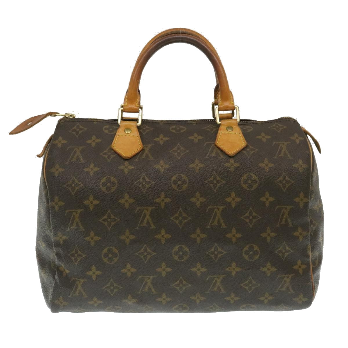 LOUIS VUITTON Monogram Speedy 30 Hand Bag M41526 LV Auth ki1766