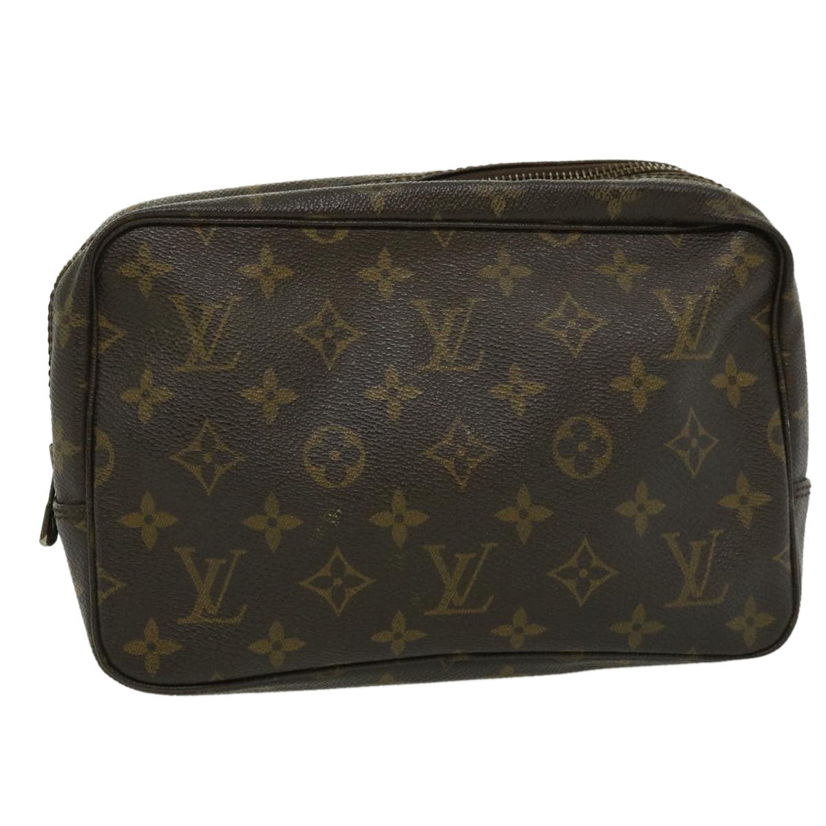 LOUIS VUITTON Monogram Trousse Toilette 23 Clutch Bag M47524 LV Auth ki1833