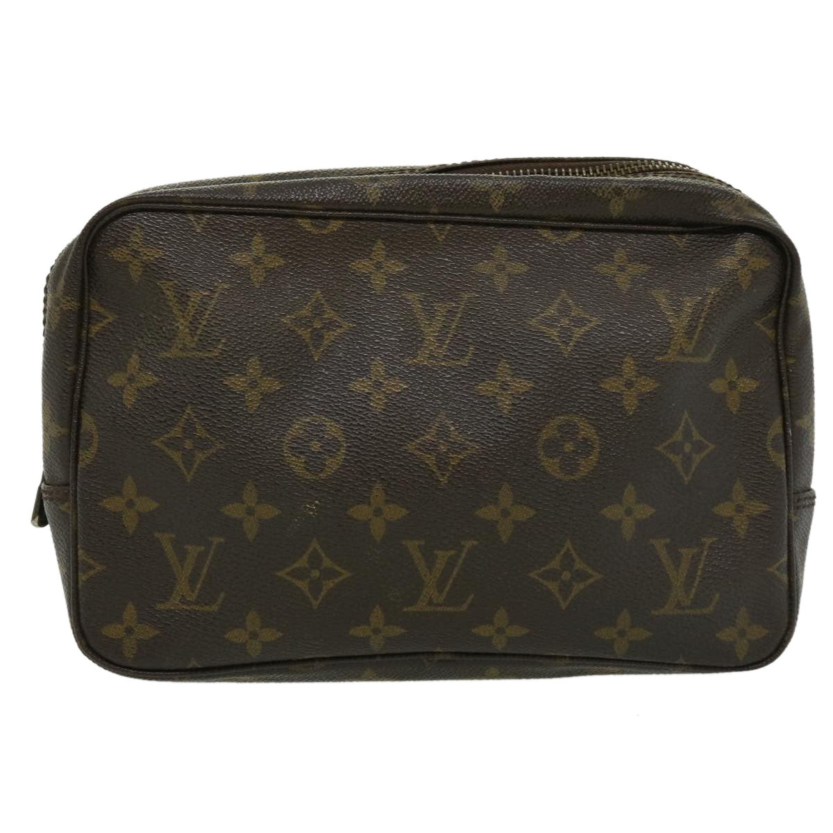 LOUIS VUITTON Monogram Trousse Toilette 23 Clutch Bag M47524 LV Auth ki1833