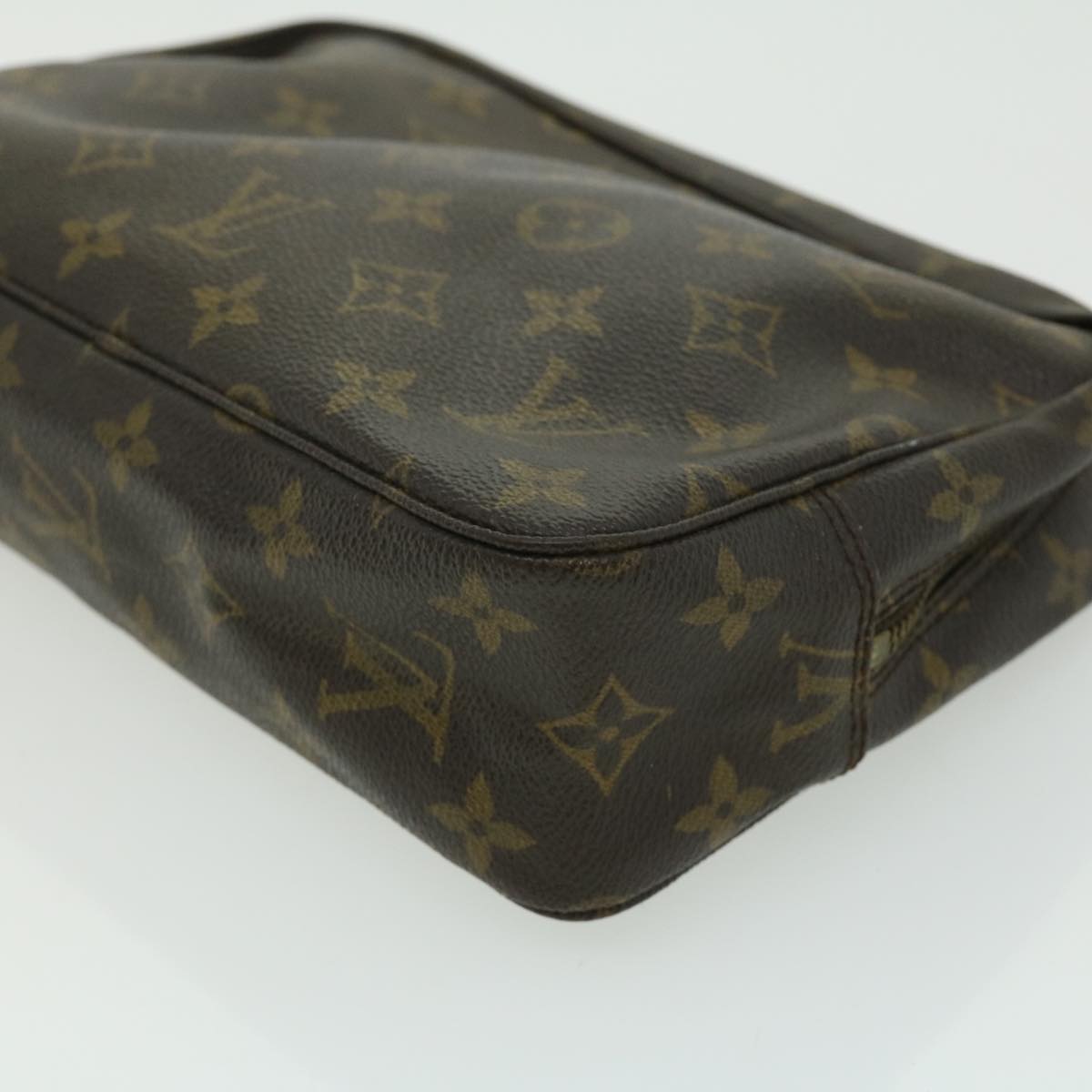 LOUIS VUITTON Monogram Trousse Toilette 23 Clutch Bag M47524 LV Auth ki1833