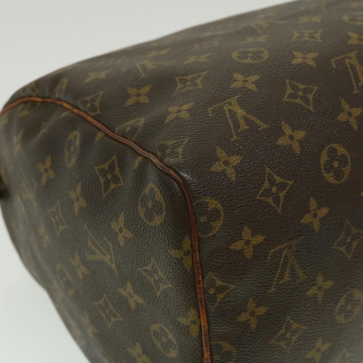 LOUIS VUITTON Monogram Speedy 40 Hand Bag M41522 LV Auth ki1835