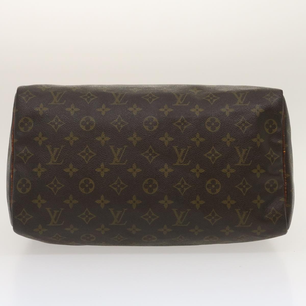 LOUIS VUITTON Monogram Speedy 35 Hand Bag M41524 LV Auth ki1880