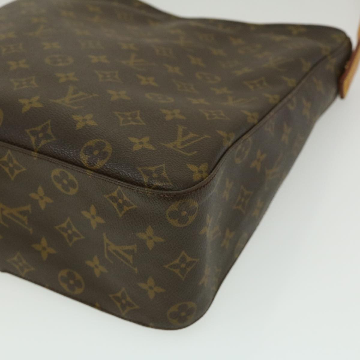 LOUIS VUITTON Monogram Looping GM Shoulder Bag M51145 LV Auth ki1961