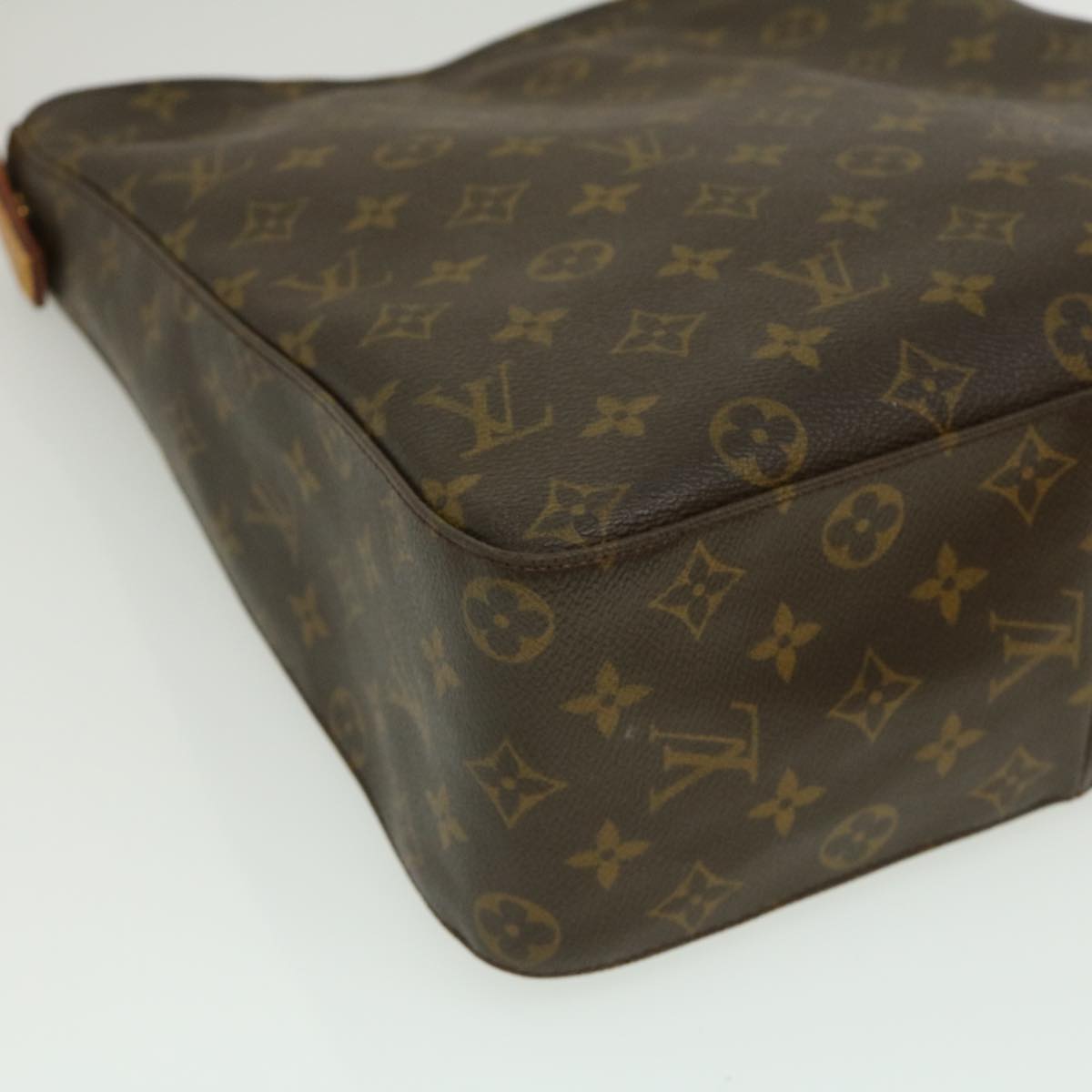 LOUIS VUITTON Monogram Looping GM Shoulder Bag M51145 LV Auth ki1961