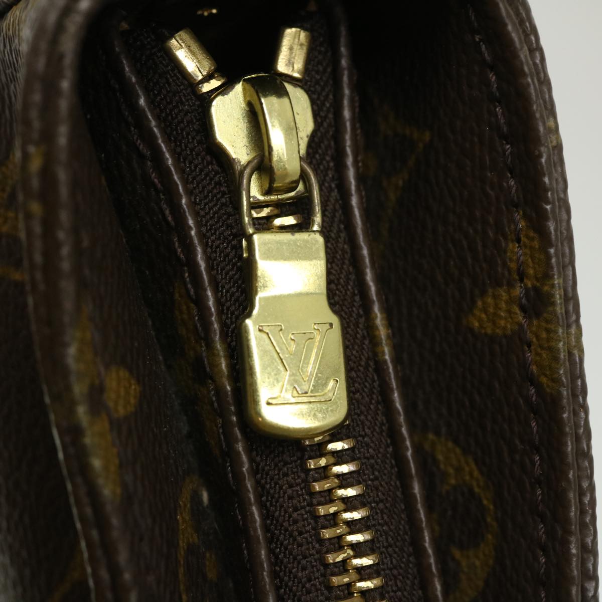 LOUIS VUITTON Monogram Looping GM Shoulder Bag M51145 LV Auth ki1961