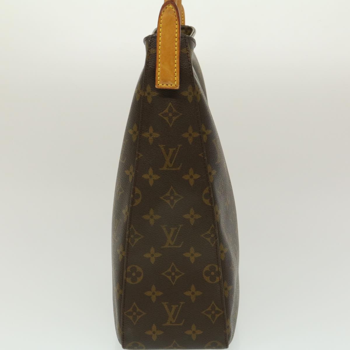 LOUIS VUITTON Monogram Looping GM Shoulder Bag M51145 LV Auth ki1961