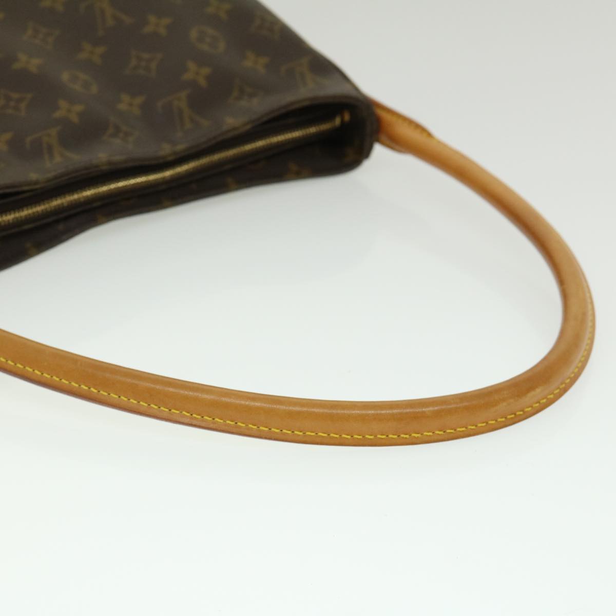 LOUIS VUITTON Monogram Looping GM Shoulder Bag M51145 LV Auth ki1961