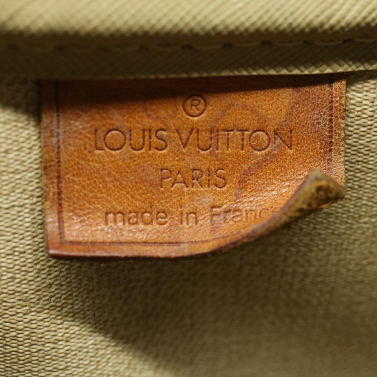 LOUIS VUITTON Monogram Deauville Hand Bag M47270 LV Auth ki1997