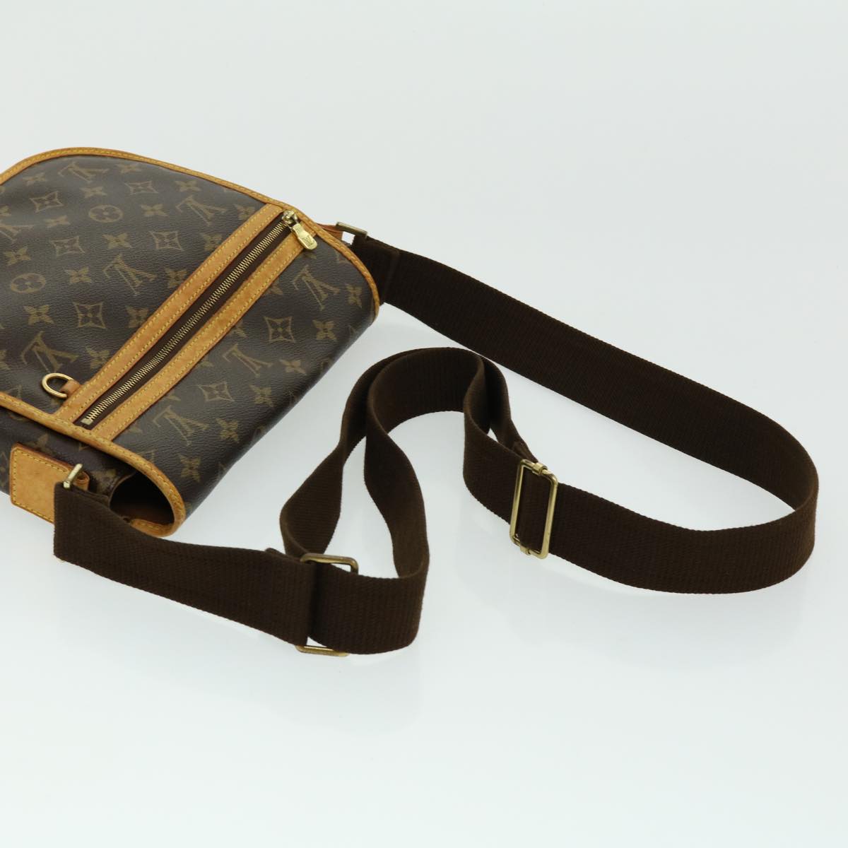 LOUIS VUITTON Monogram Messenger Bosphore PM Shoulder Bag M40106 LV Auth ki1998