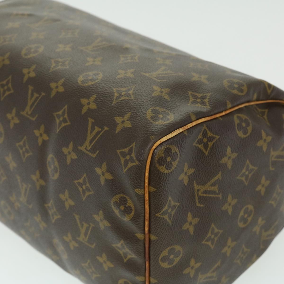 LOUIS VUITTON Monogram Speedy 35 Hand Bag M41524 LV Auth ki2014