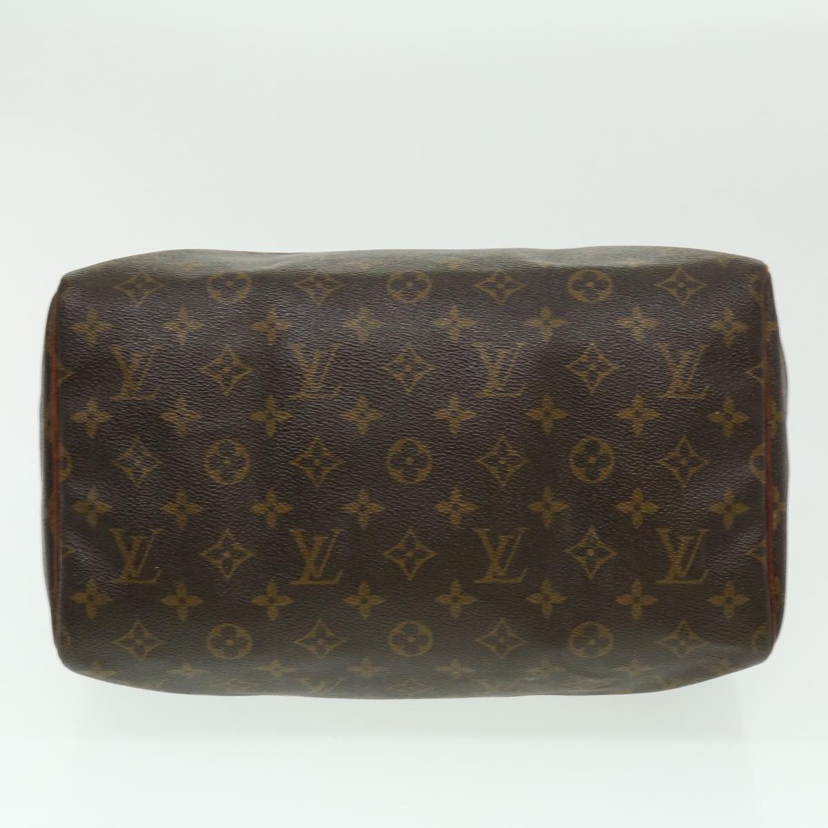 LOUIS VUITTON Monogram Speedy 30 Hand Bag M41526 LV Auth ki2015