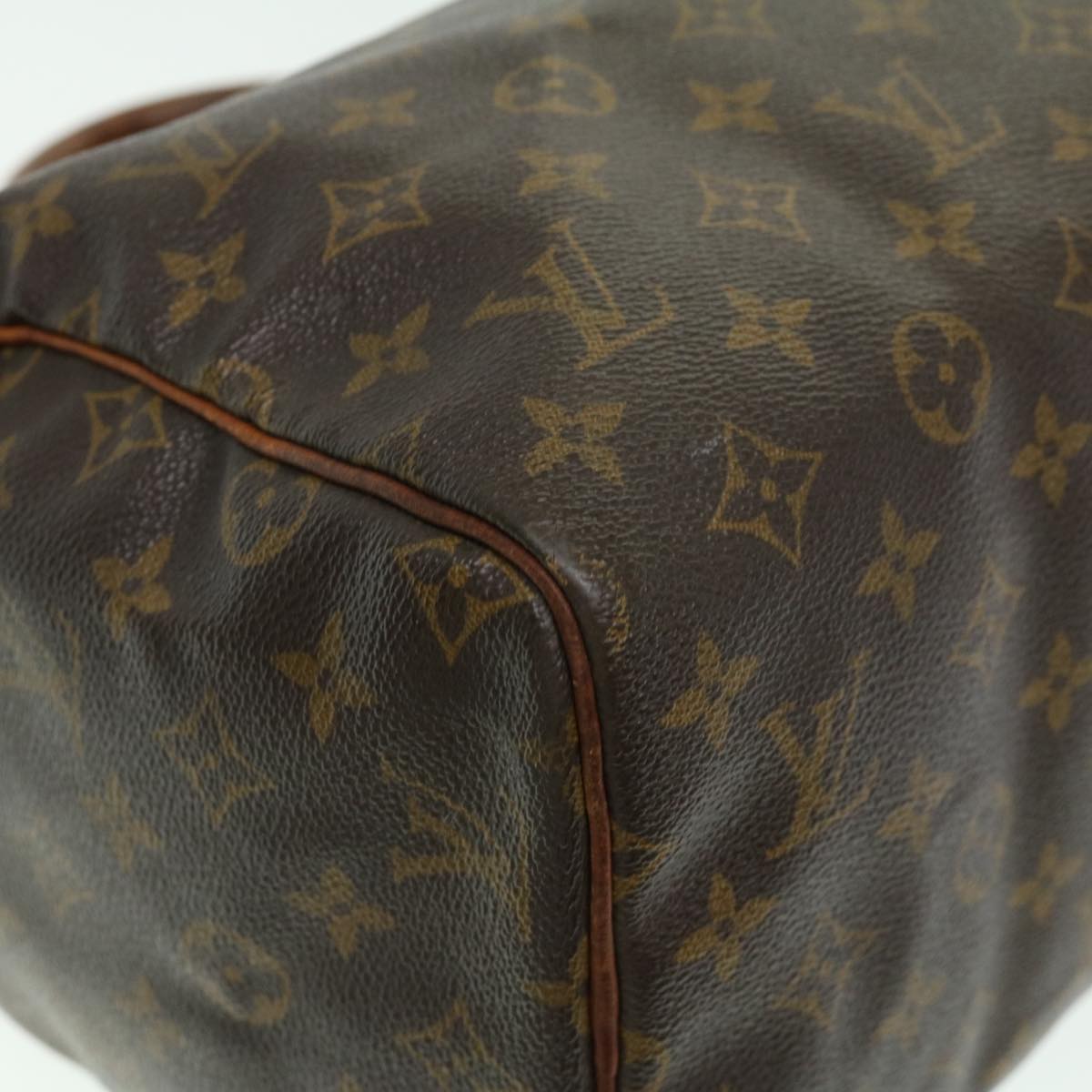 LOUIS VUITTON Monogram Speedy 30 Hand Bag M41526 LV Auth ki2015