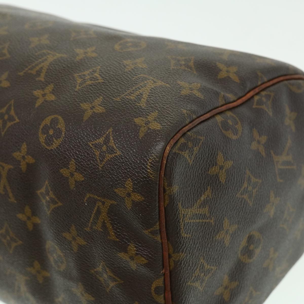 LOUIS VUITTON Monogram Speedy 30 Hand Bag M41526 LV Auth ki2015