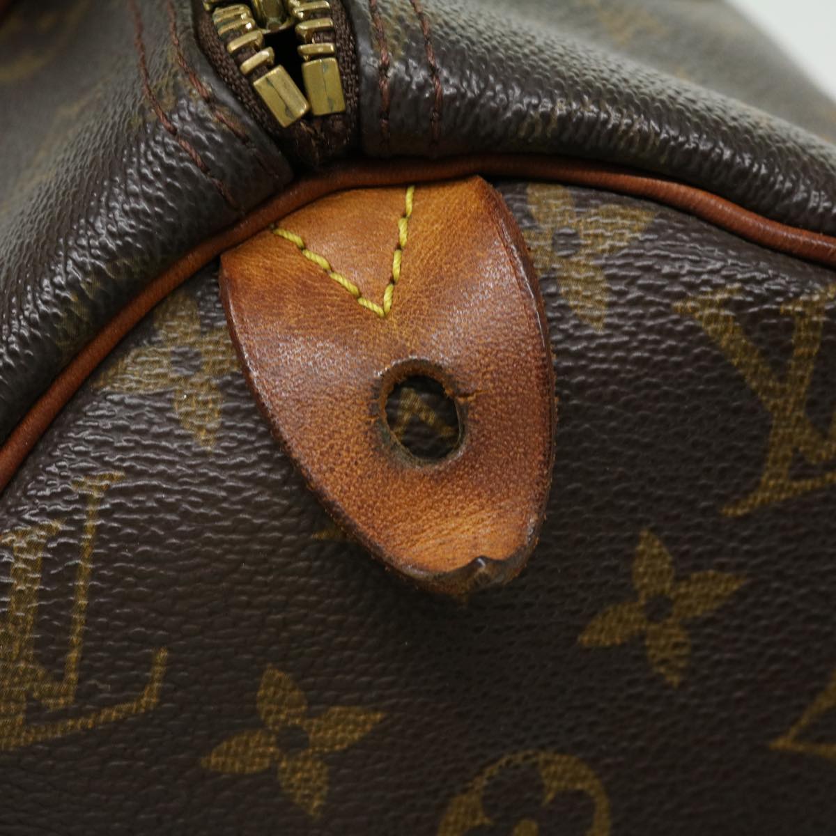 LOUIS VUITTON Monogram Speedy 30 Hand Bag M41526 LV Auth ki2015