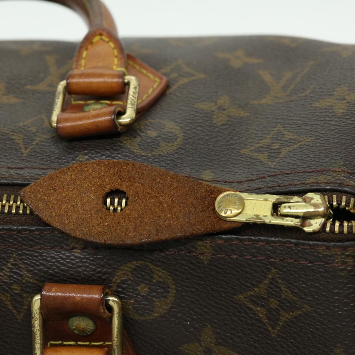 LOUIS VUITTON Monogram Speedy 30 Hand Bag M41526 LV Auth ki2015