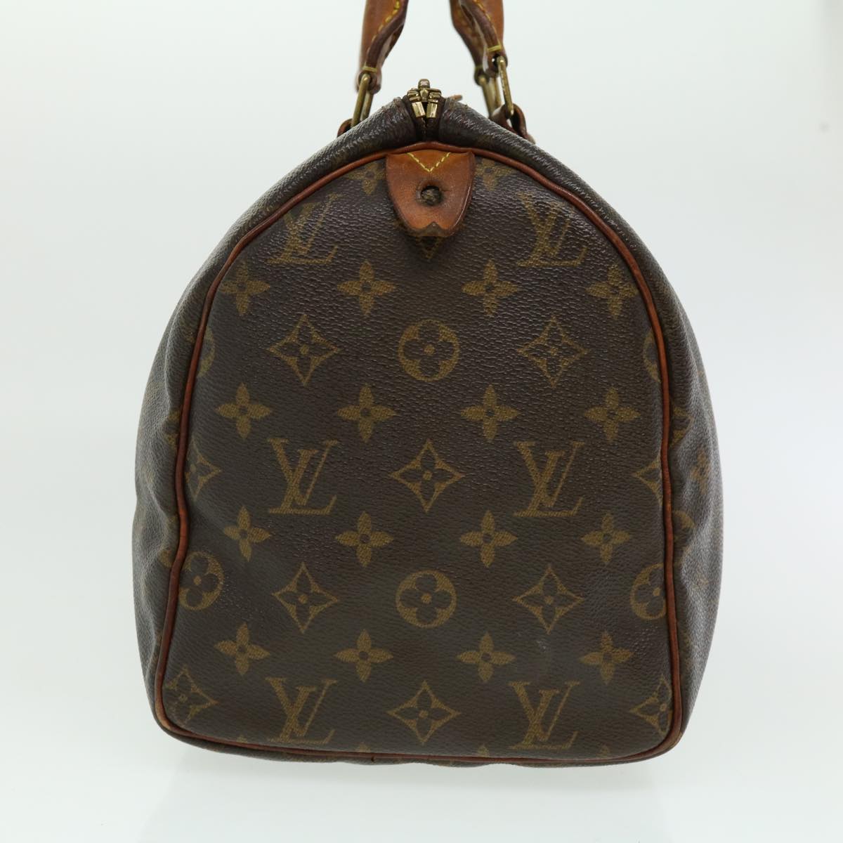 LOUIS VUITTON Monogram Speedy 30 Hand Bag M41526 LV Auth ki2015