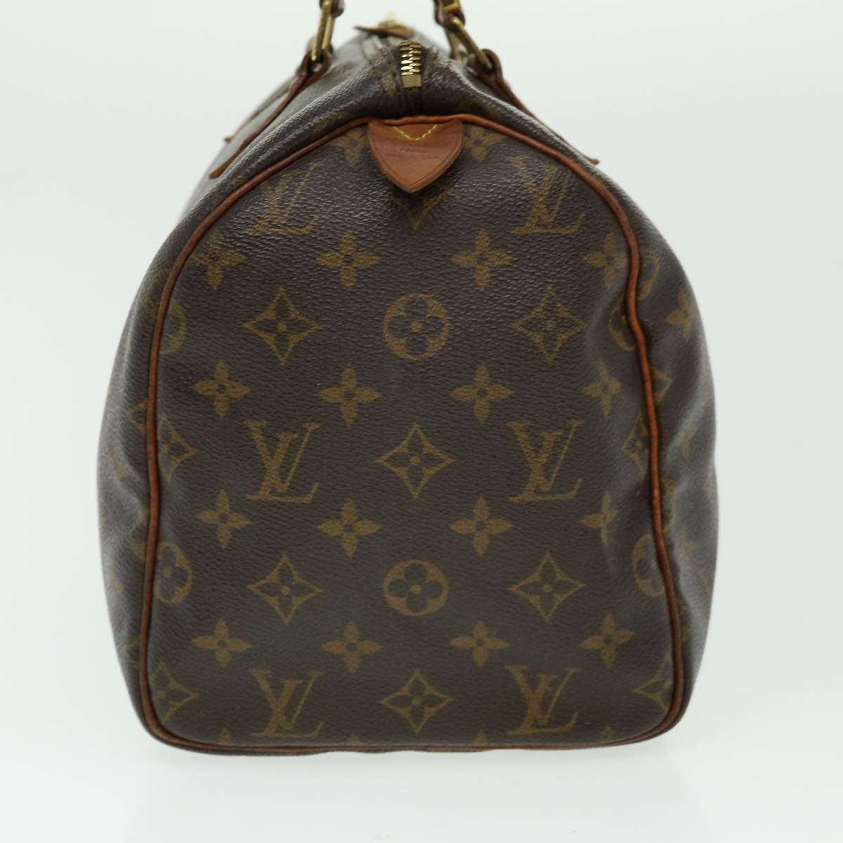 LOUIS VUITTON Monogram Speedy 30 Hand Bag M41526 LV Auth ki2015