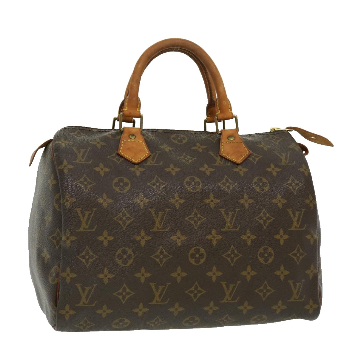 LOUIS VUITTON Monogram Speedy 30 Hand Bag M41526 LV Auth ki2023