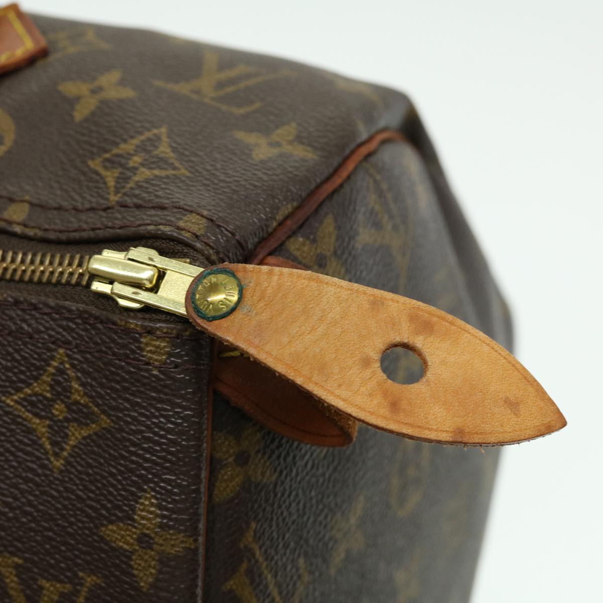 LOUIS VUITTON Monogram Speedy 30 Hand Bag M41526 LV Auth ki2023