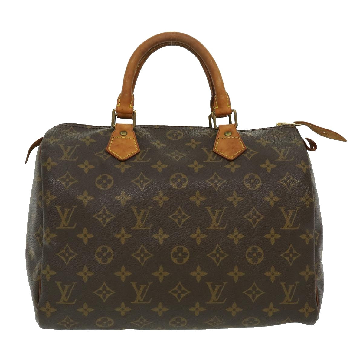 LOUIS VUITTON Monogram Speedy 30 Hand Bag M41526 LV Auth ki2023