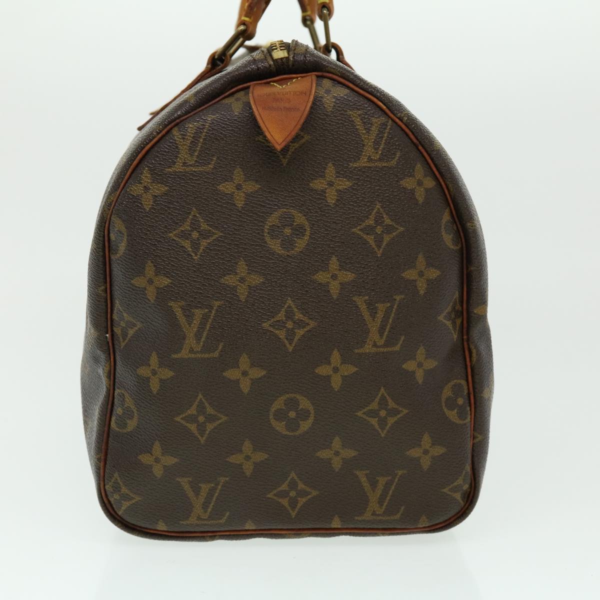 LOUIS VUITTON Monogram Speedy 30 Hand Bag M41526 LV Auth ki2023