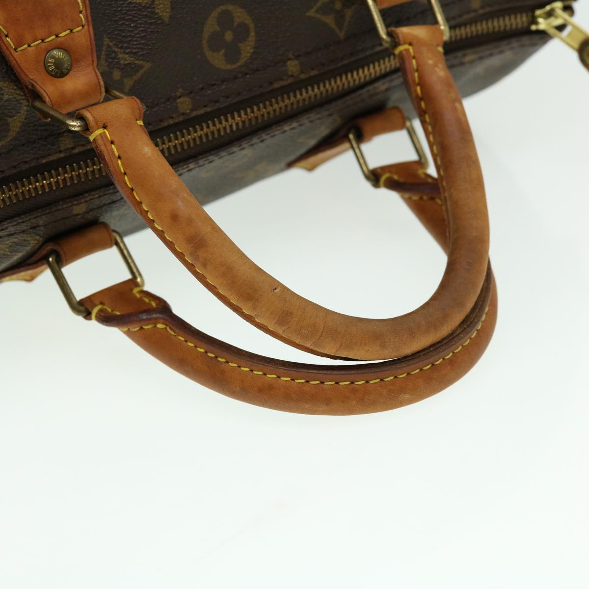 LOUIS VUITTON Monogram Speedy 30 Hand Bag M41526 LV Auth ki2023