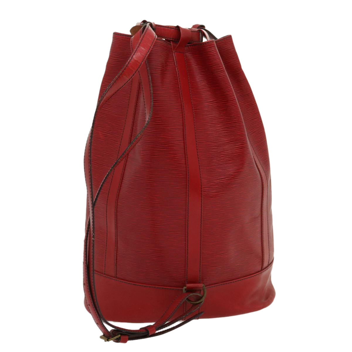 LOUIS VUITTON Epi Randonnee GM Shoulder Bag Red M43087 LV Auth ki2056 - 0
