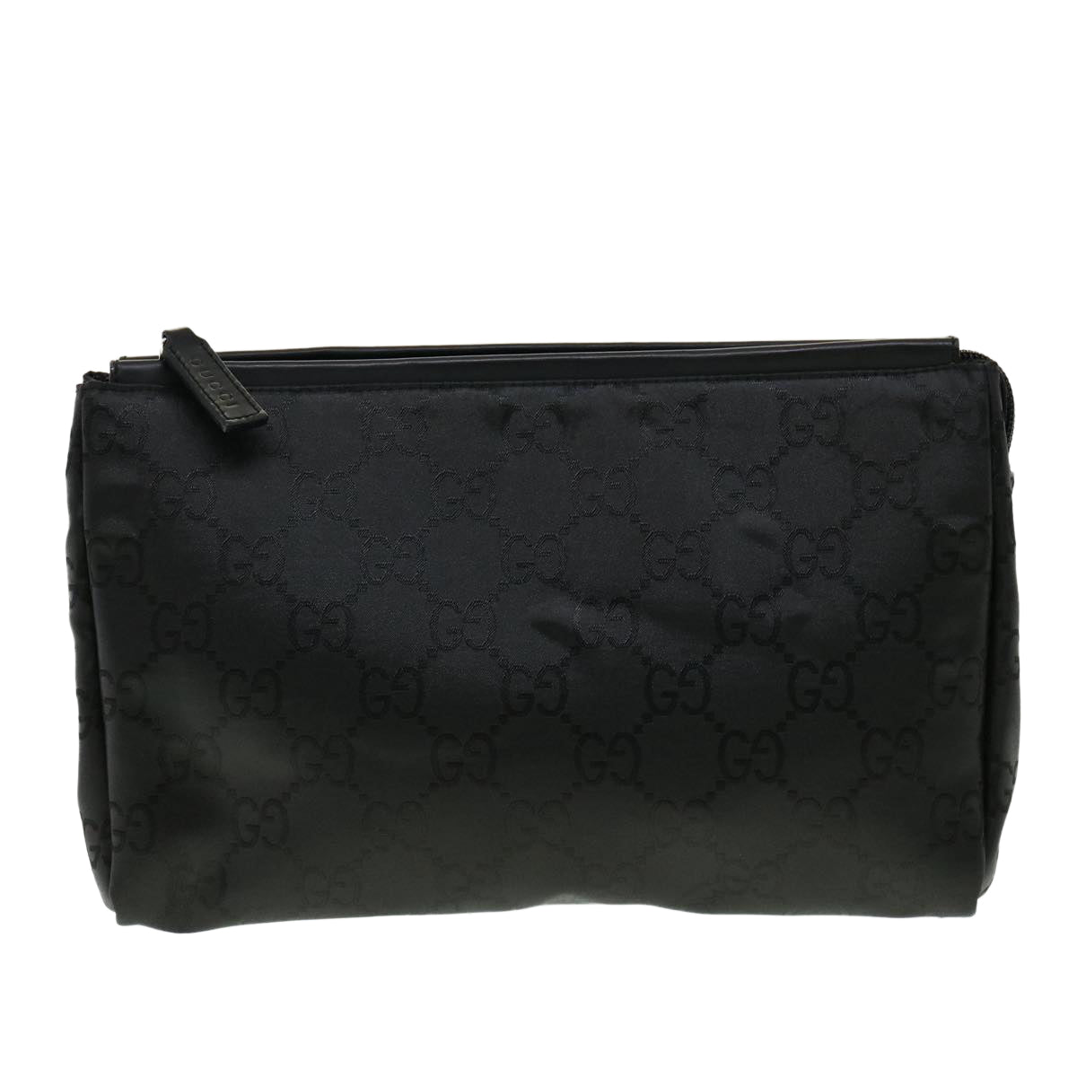 GUCCI GG Canvas Clutch Bag Black Auth ki2143